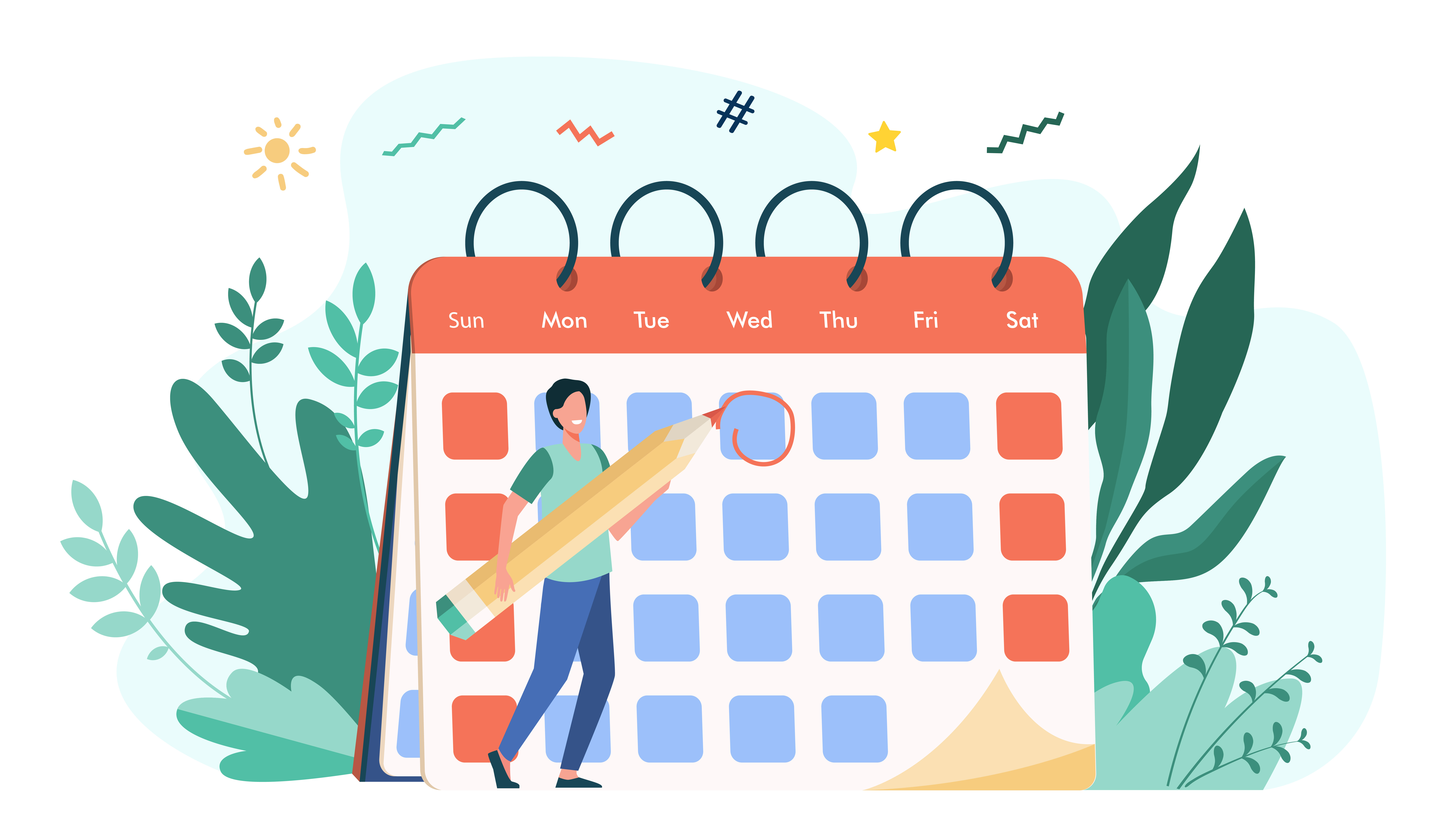 Een volle agenda na de zomervakantie