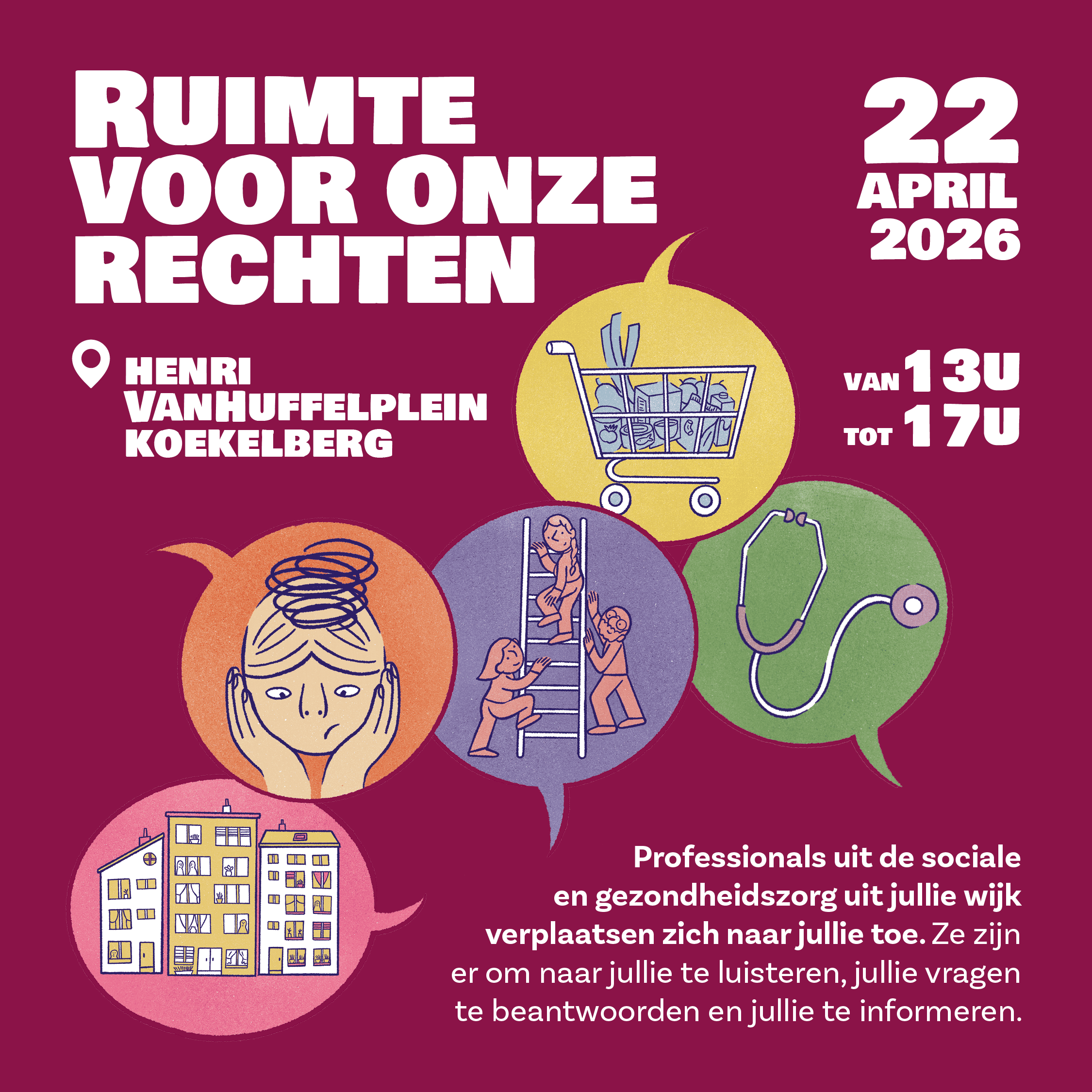 Ruimte voor onze rechten! 