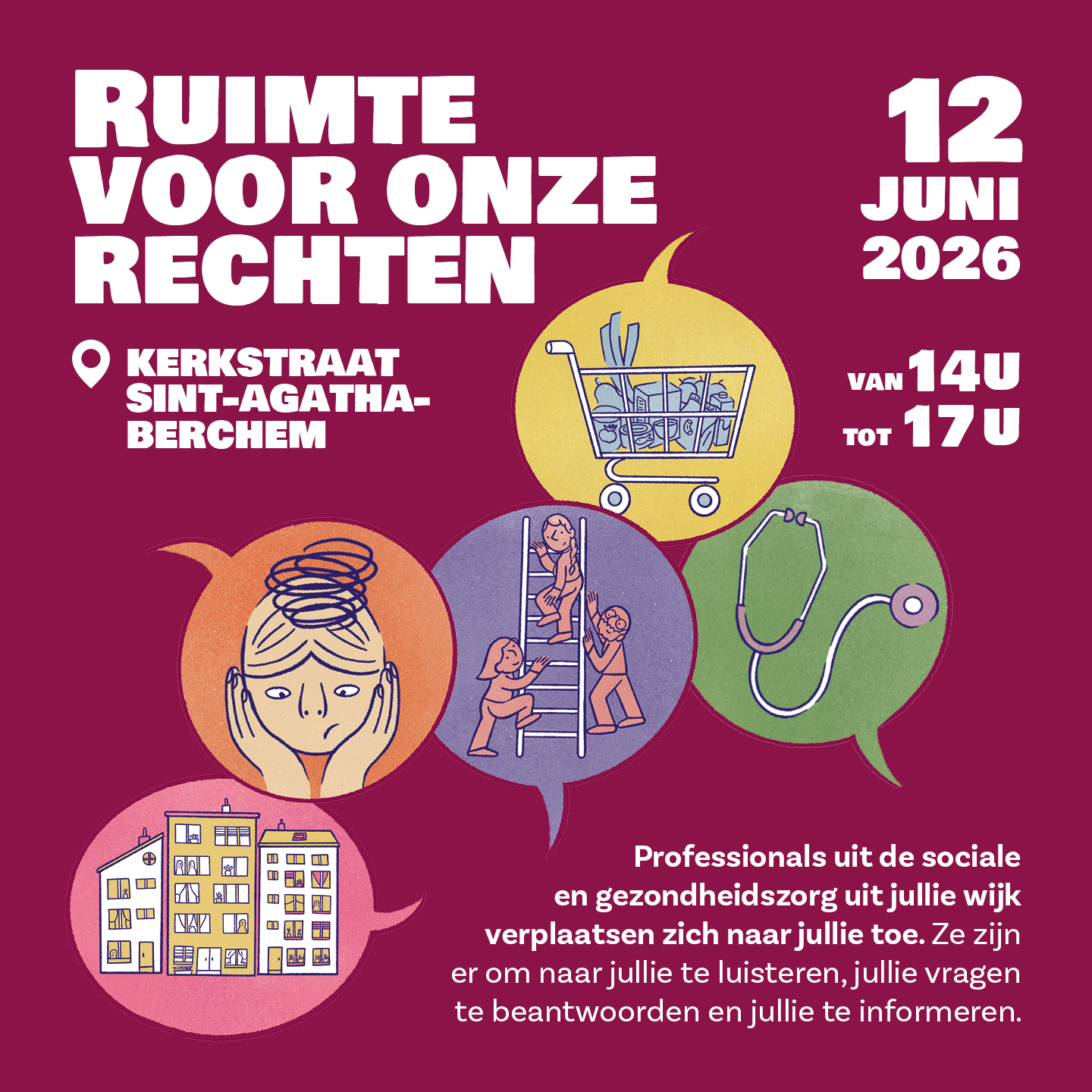 Ruimte voor onze rechten!